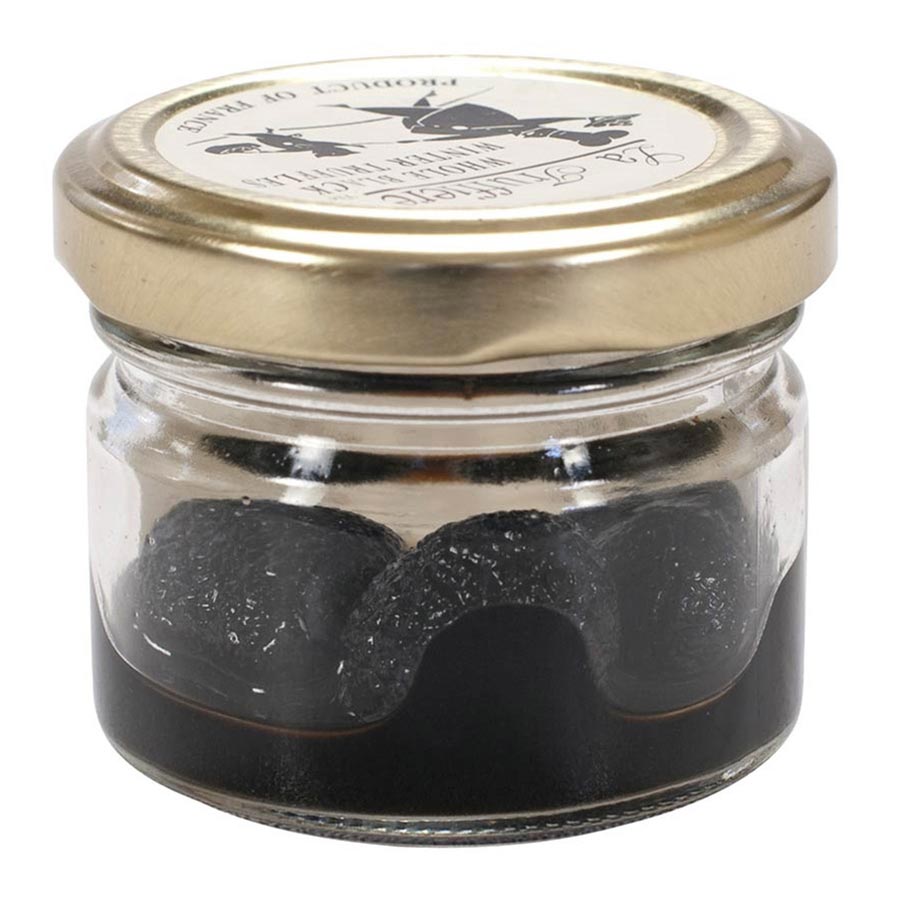 Whole Black Winter Truffles Preserved