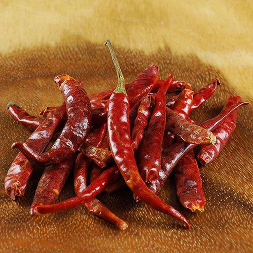 Arbol Chili Peppers - Dried