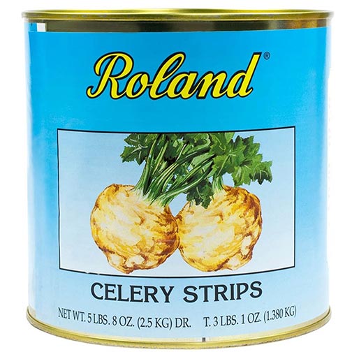 Celery Root Strips