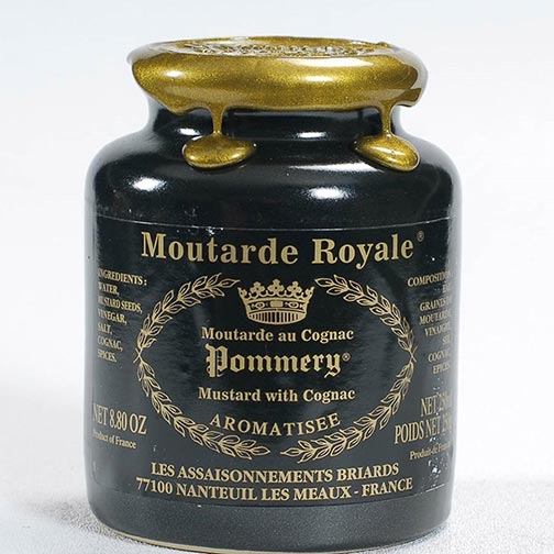 Moutarde Royale Mustard with Cognac, Special Order