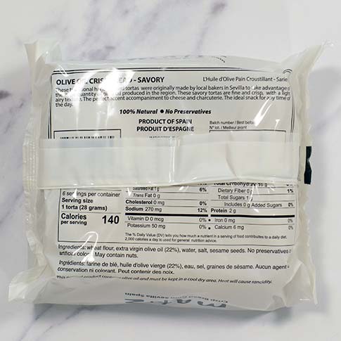 Savory EVOO and Salt - Torta de Aceite Photo [2]