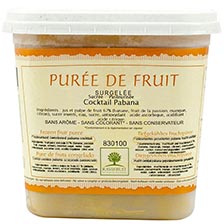 Pabana Puree (Passionfruit, Banana, Mango, Lemon)