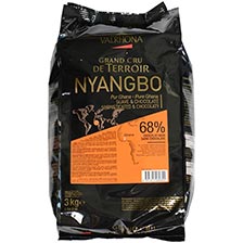Valrhona Dark Chocolate Pistoles - 68%, Nyangbo