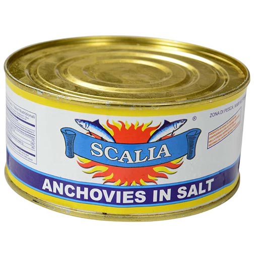 Anchovies in Salt