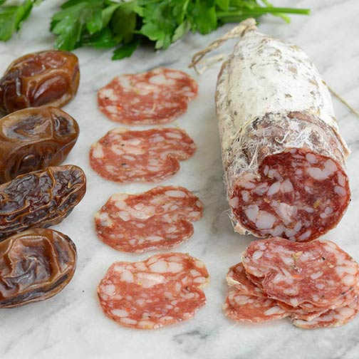 Chet's Spicy Fennel and Garlic Salami by Red Table