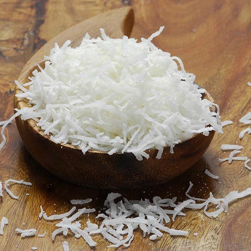 Coconut - Shredded, Fresh, Sweetened