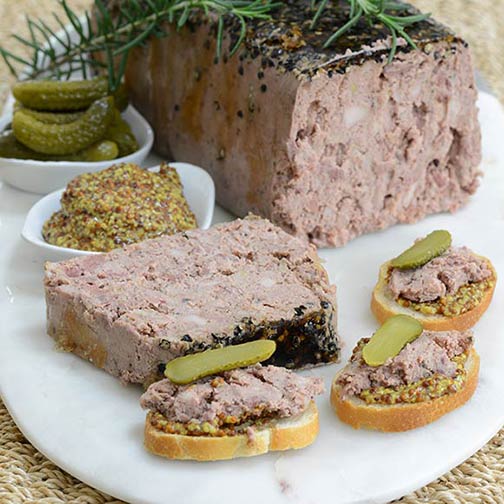 Country Pate with Black Pepper