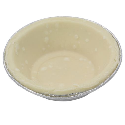 Deep-Dish Pastry Shell - 3.75 Inch, Unsweetened, Raw