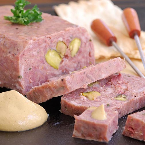 Pork Pistachio Pate - Retail (Special Order)