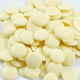 Bulk Chocolate Pistoles 30% Blanc White