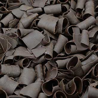 Medium Chocolate Shavings / Curls Dark