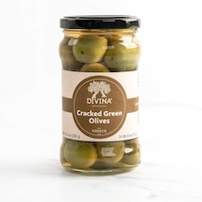 Retail Jar - Cracked Green Olives
