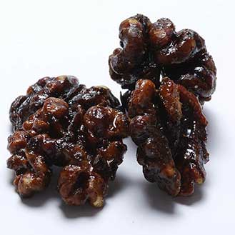 Roasted & Caramelized Walnuts with Honey