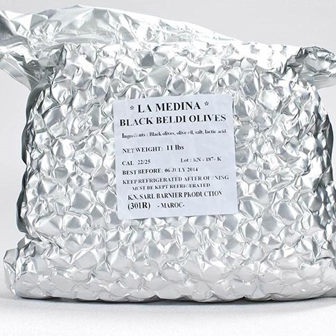 Cured Black Beldi Olives Photo [1]