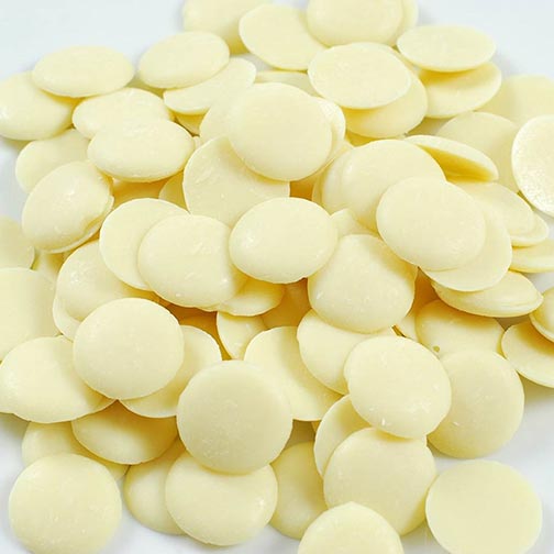 Bulk Chocolate Pistoles 30% Blanc White Photo [1]