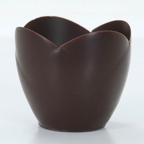 Tulip Cup, Medium - Dark Chocolate 3