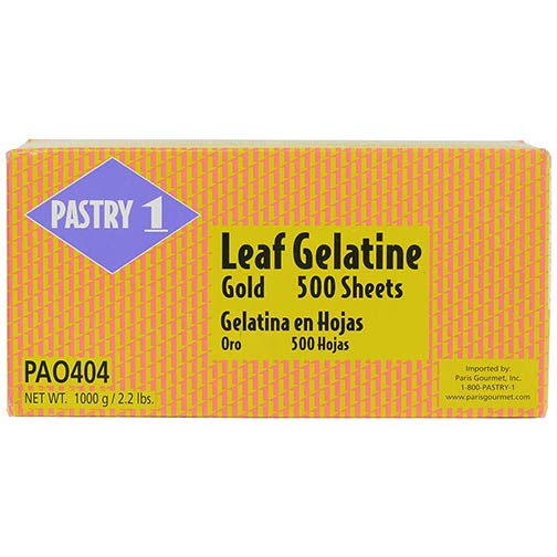 Gold Gelatin Sheets Photo [1]