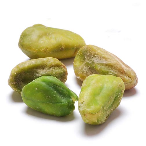 Pistachios, Raw - Shelled - Skin On Photo [1]
