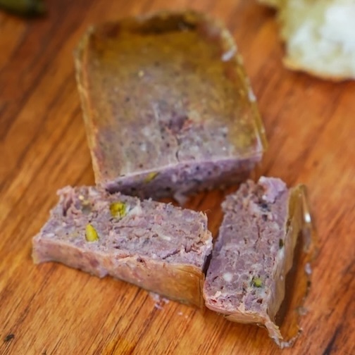 Pork and Pistachio Pate with Brandy Photo [1]