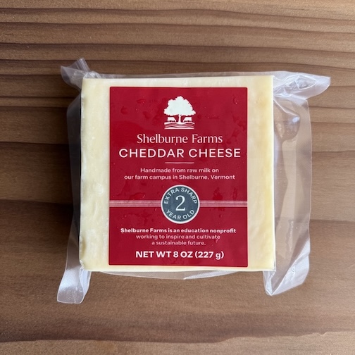 Precut Shelburne Farms Two Year Cheddar (not waxed) Photo [1]