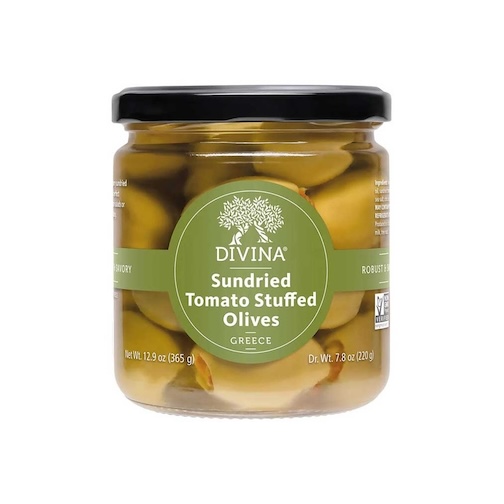 Retail Jar - Sun Dried Tomato Stuffed Olives Photo [1]
