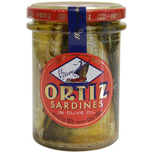 Sardines in Olive Oil - Old Style - Jar Photo [1]